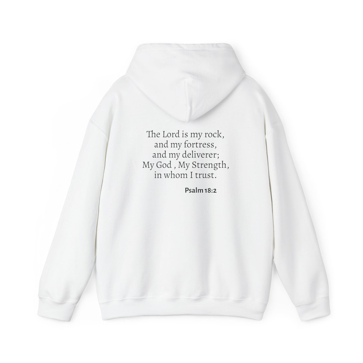Strength Inspirational Hoodie | Meaningful Gift for Faith, Motivation, Comfort Wear, Religious Sweatshirt, Scripture Apparel