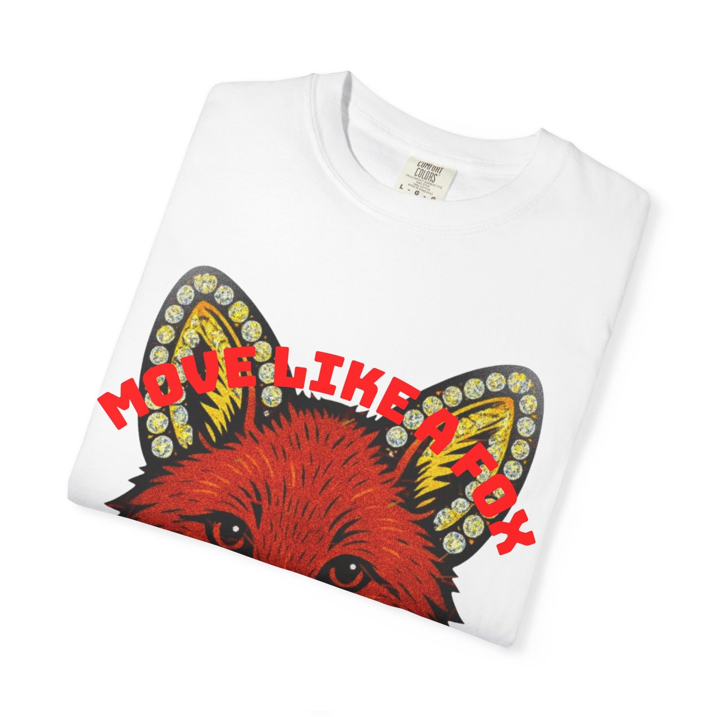 Bold Fox Graphic Unisex T-Shirt | Think Like A King | Motivational Tee, Unique Gift, Animal Lover Style, Casual Wear, Summer Essential