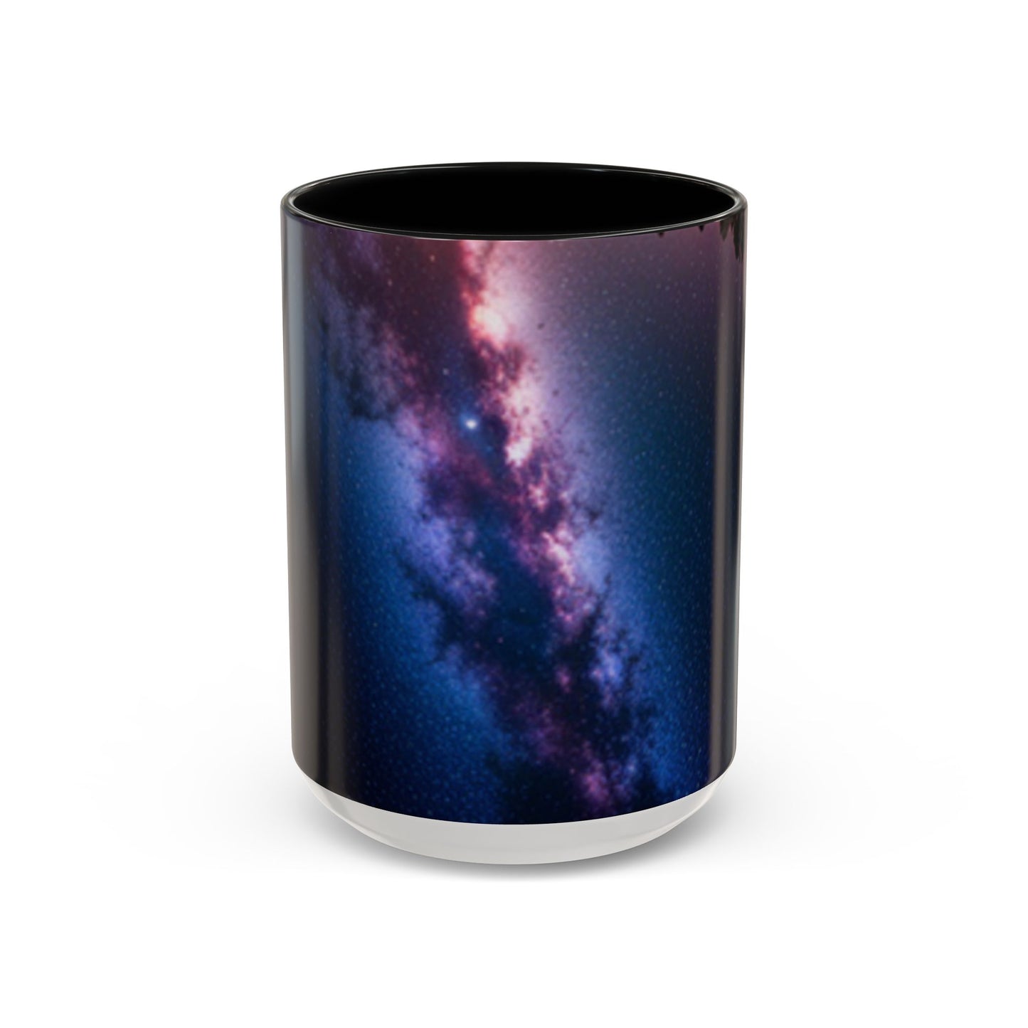 Galaxy Accent Coffee Mug | Astronomy-Inspired Ceramic | Space Lover Gift