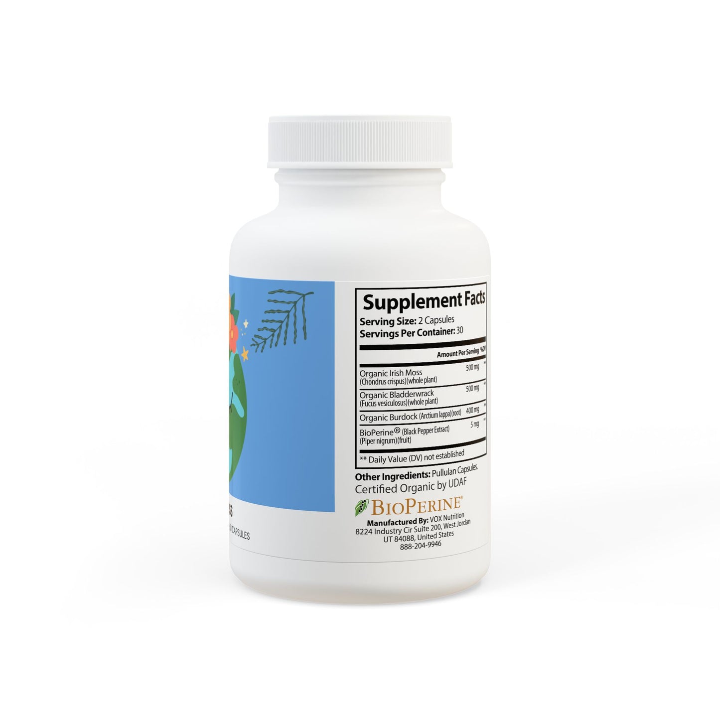 GOOD KARMA. Sea Moss Supplement (60 Capsules)