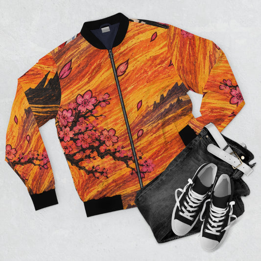 Cartoon_Fanart_Men's Bomber Jacket (AOP)