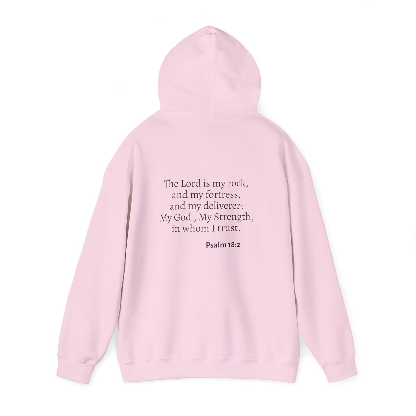 Strength Inspirational Hoodie | Meaningful Gift for Faith, Motivation, Comfort Wear, Religious Sweatshirt, Scripture Apparel