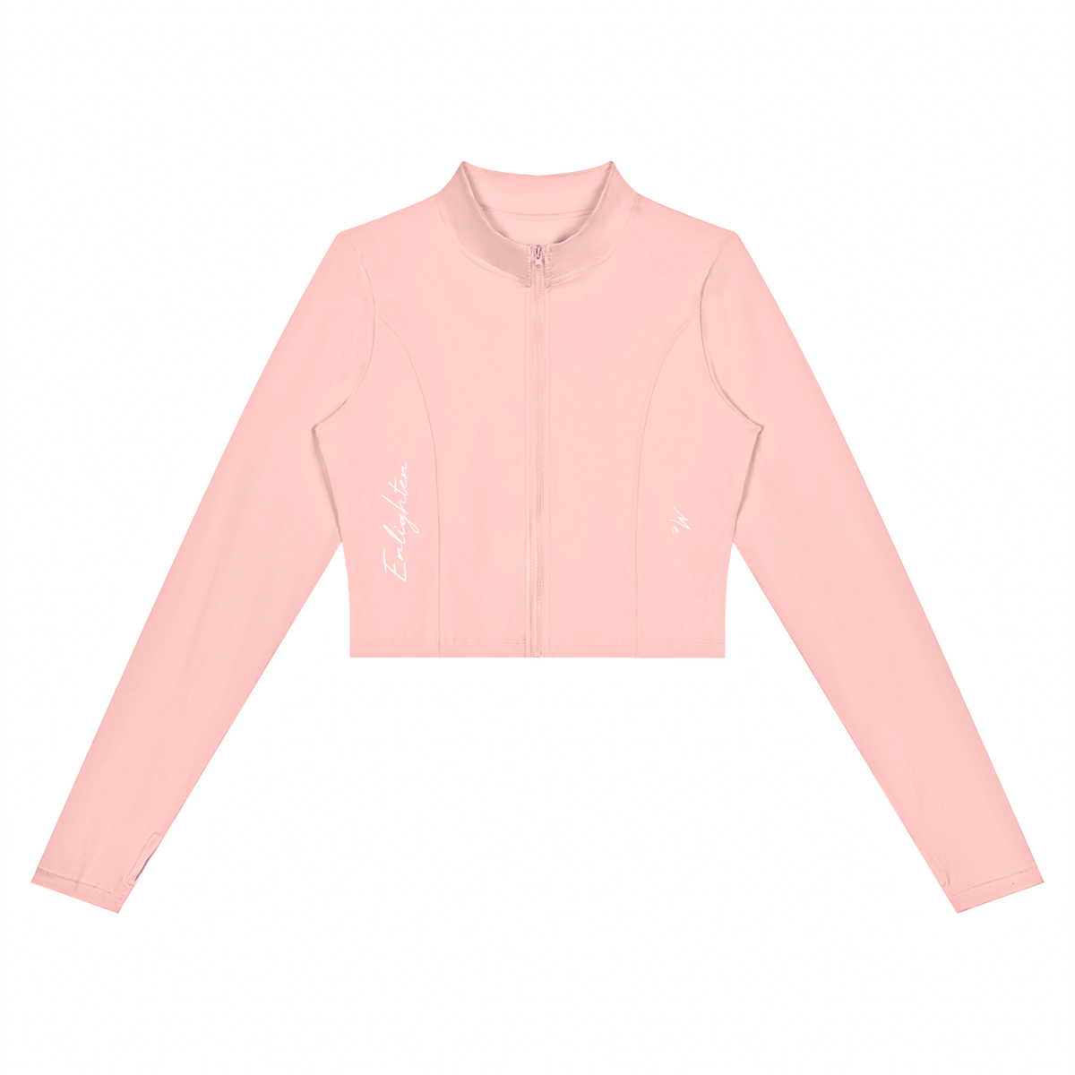 Enlighten Women’s Crop Yoga Sports Jacket