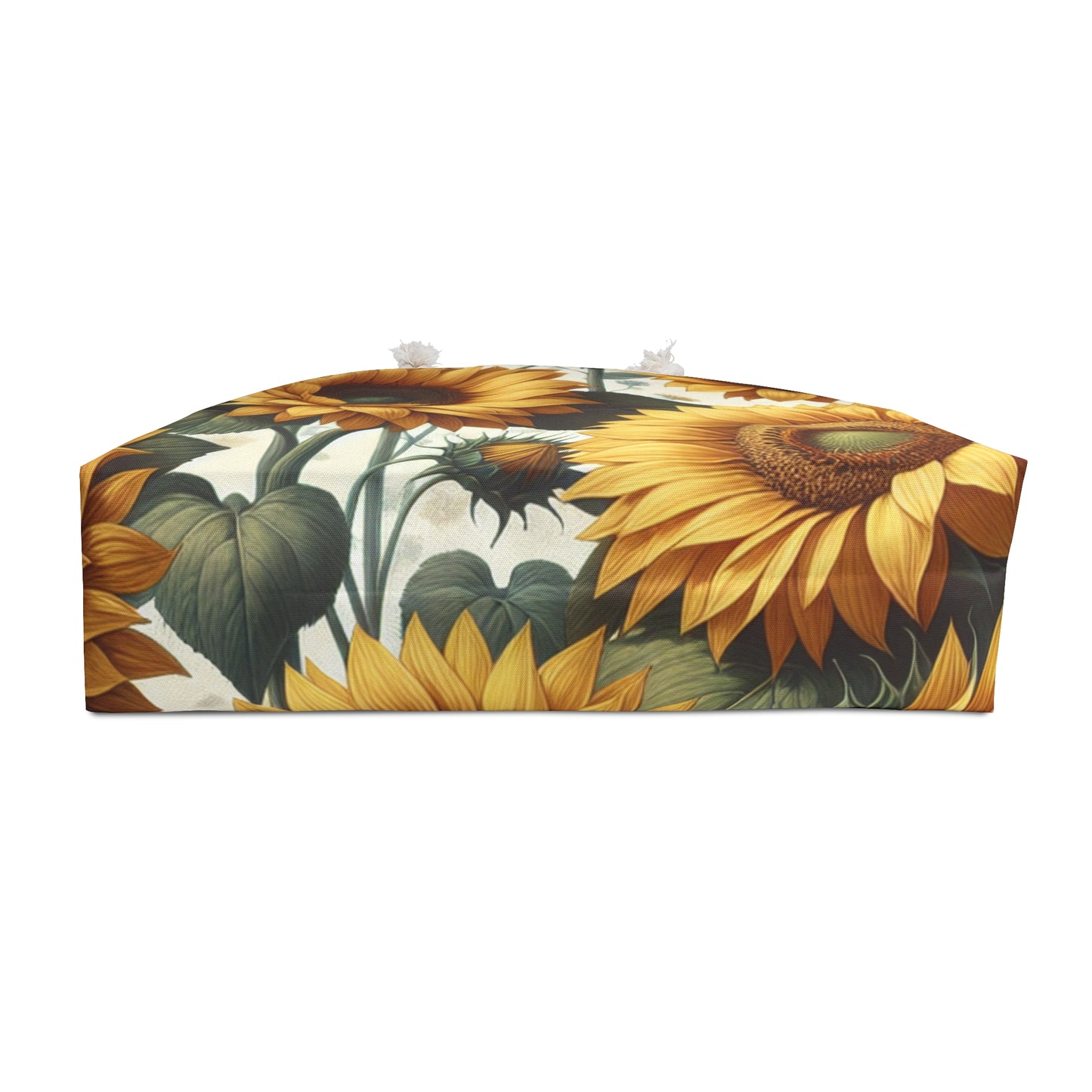 Sunflower Weekender Bag - Tote for Travel, Beach, Gym, Picnic, Gifts, Floral Design, Summer Vibes