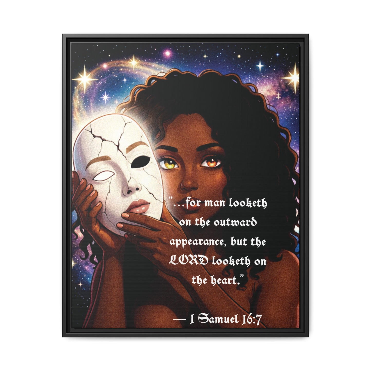The Heart by Bleu Matte Canvas