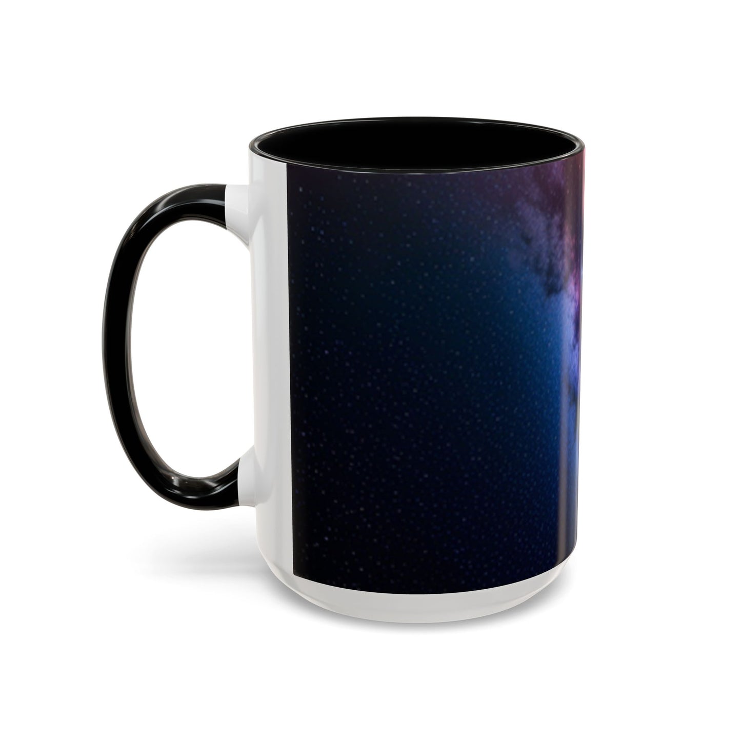Galaxy Accent Coffee Mug | Astronomy-Inspired Ceramic | Space Lover Gift