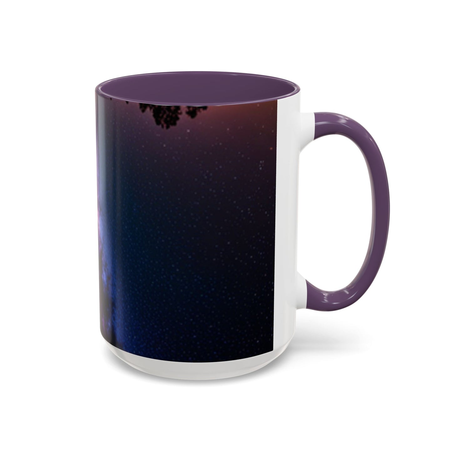 Galaxy Accent Coffee Mug | Astronomy-Inspired Ceramic | Space Lover Gift