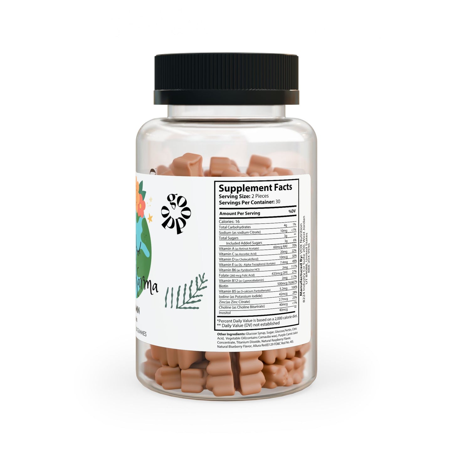 'Good Karma' Hair Vitamin Gummies (60 Gummies)