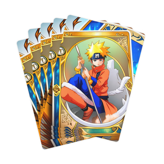 Anime-Inspired Poker Cards Set - Perfect for Game Night & Collectors