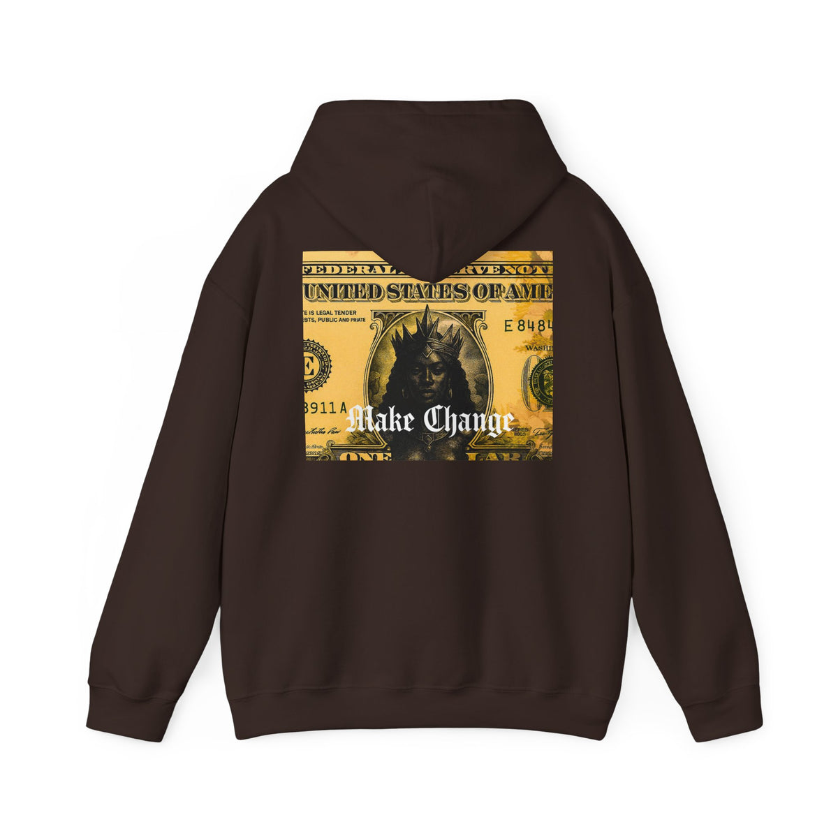 Money Change Hoodie — Graphic Dollar Bill 'Make Change' Streetwear Hoodie
