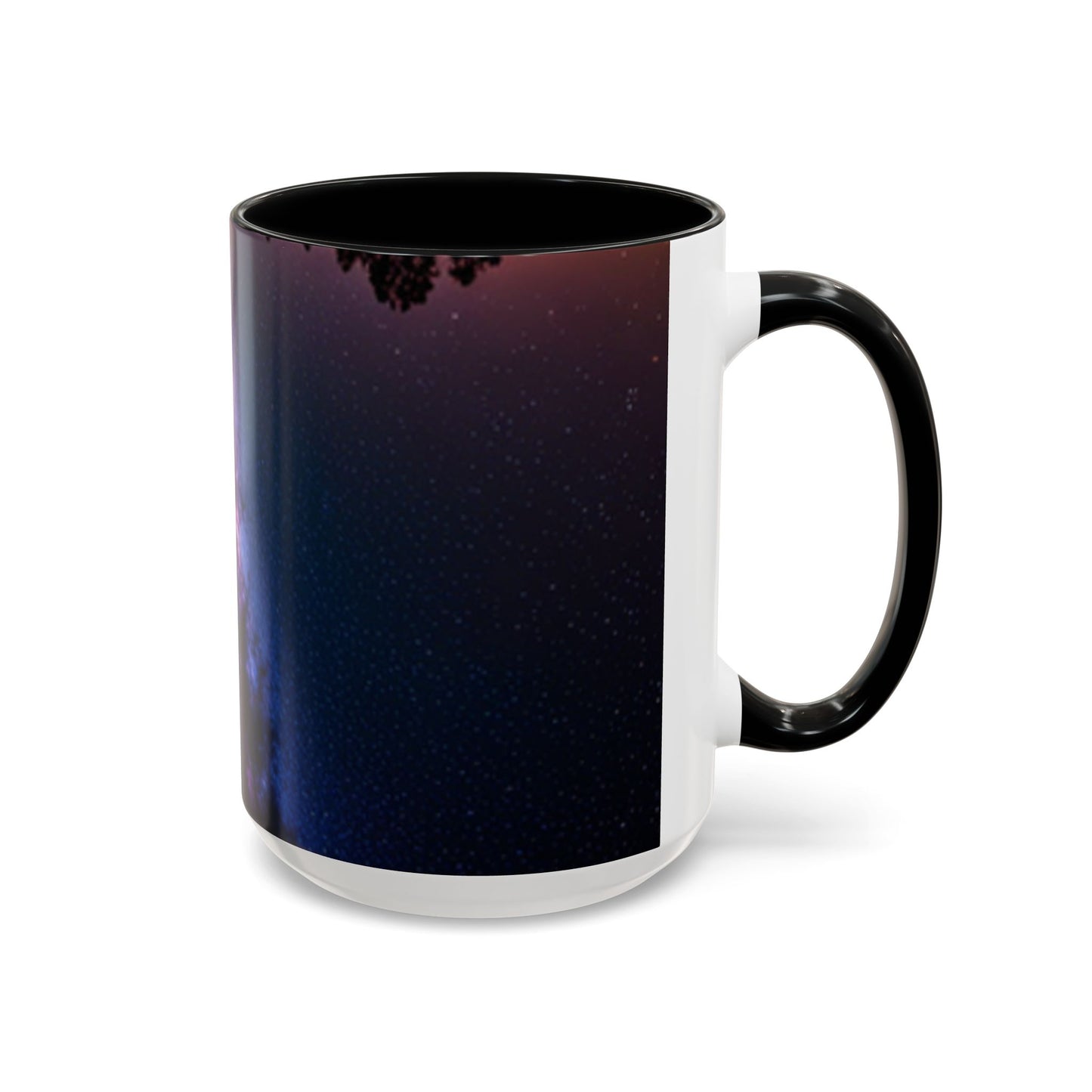 Galaxy Accent Coffee Mug | Astronomy-Inspired Ceramic | Space Lover Gift