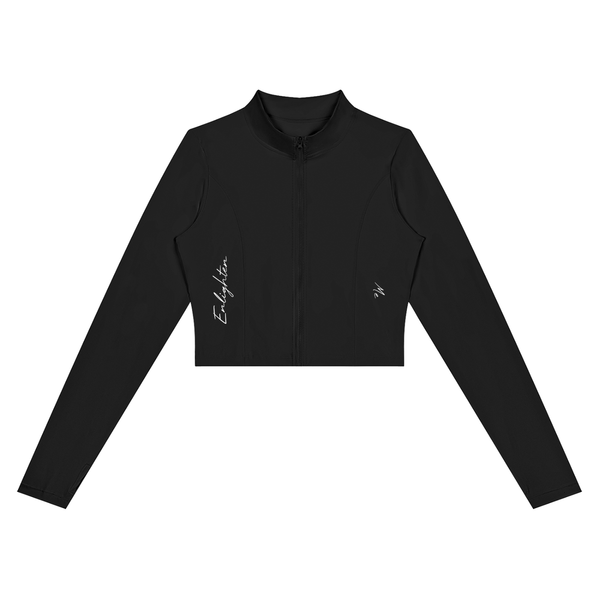 Enlighten Women’s Crop Yoga Sports Jacket