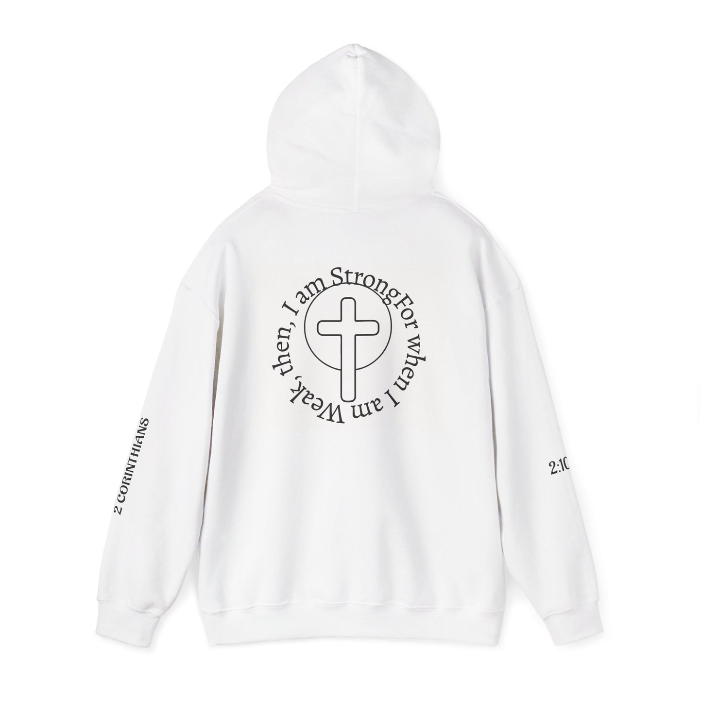 Faith-Inspired Unisex Hoodie with Motivational Quotes, Comfortable Sweatshirt for Everyday Wear, Gift for Friends, Christian Apparel, [...]