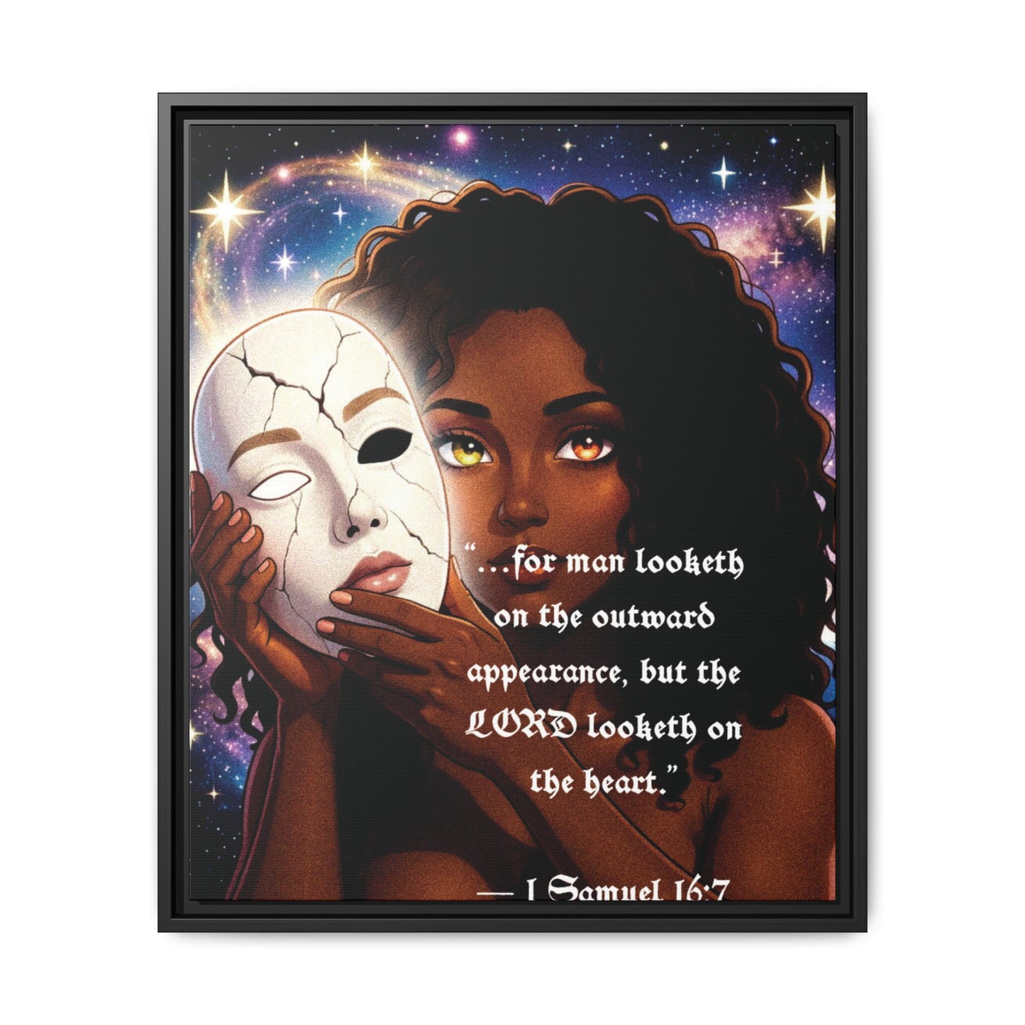 The Heart by Bleu Matte Canvas