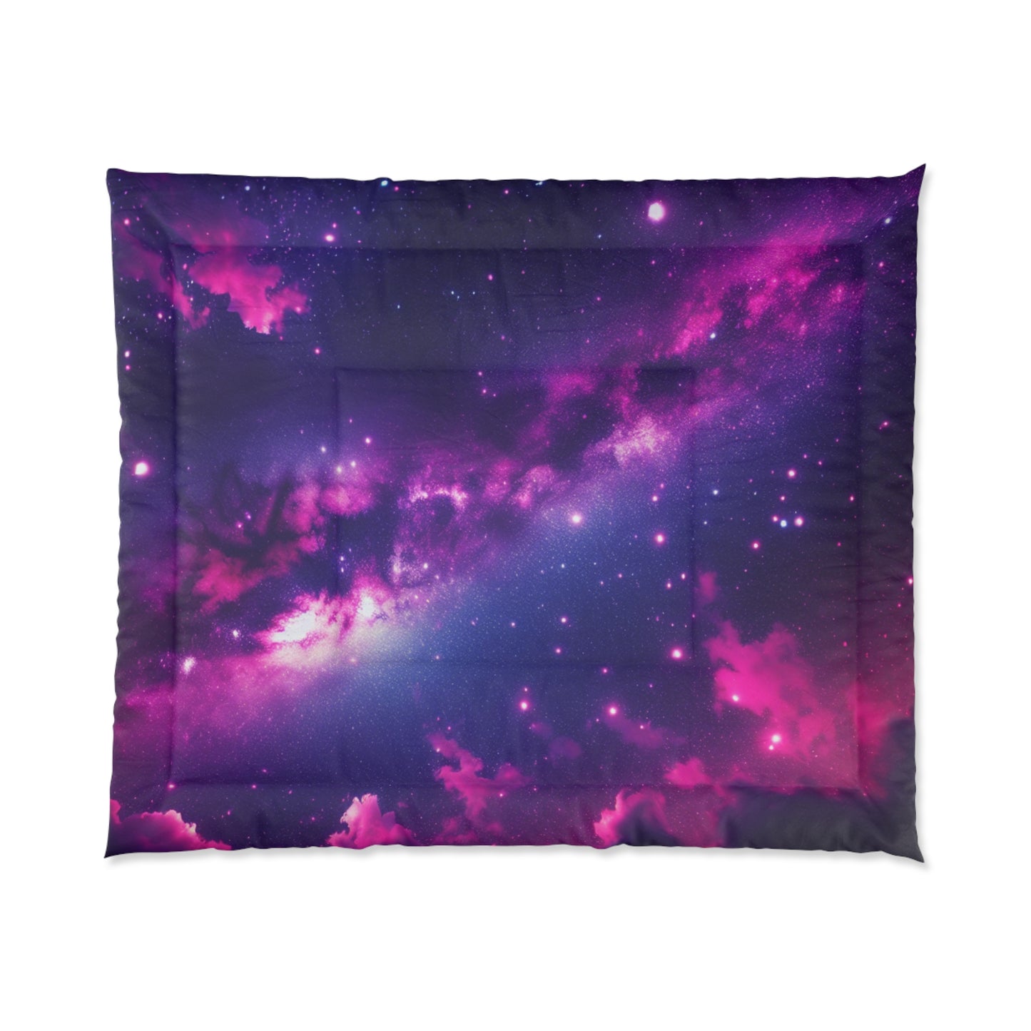 Cosmic Dreams Comforter II - Galaxy Print Bedding for Space Lovers