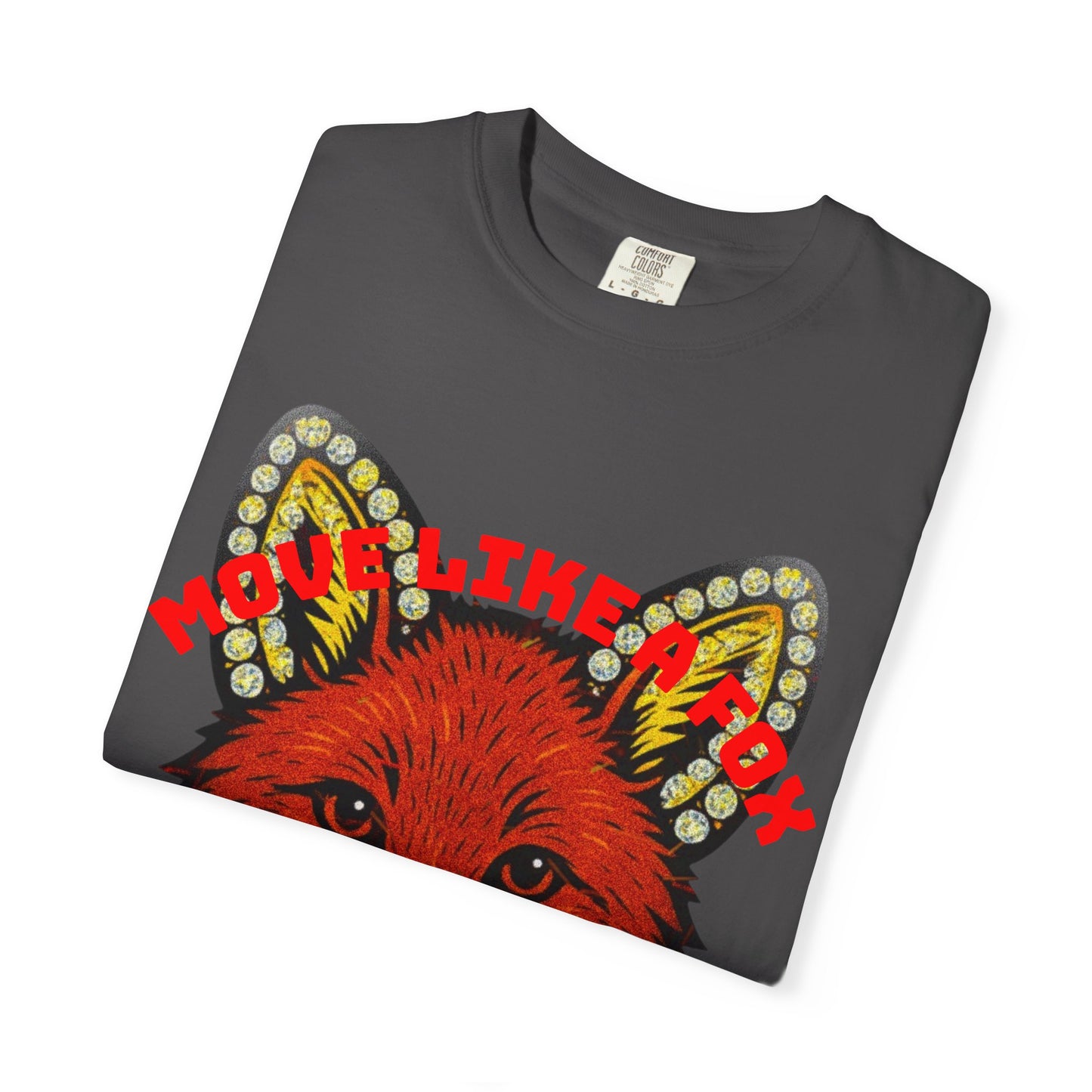 Bold Fox Graphic Unisex T-Shirt | Think Like A King | Motivational Tee, Unique Gift, Animal Lover Style, Casual Wear, Summer Essential