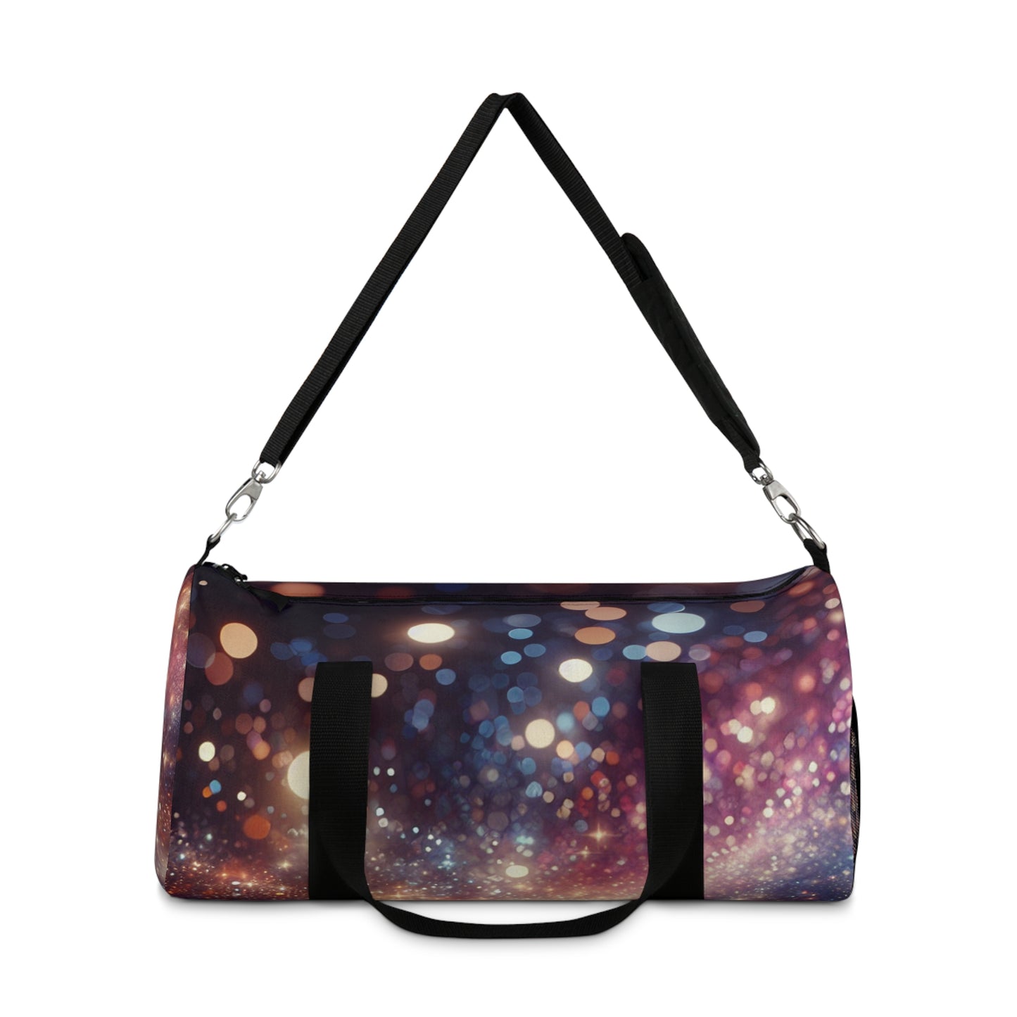 Sparkling Bokeh Duffel Bag - Stylish Travel Companion for Gym & Weekend Getaways