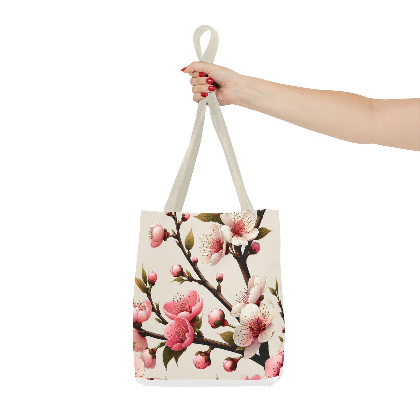 Blossom Floral Tote Bag, Chic Floral Handbag, Personalized Gift for Women, Eco-Friendly Shopping Bag, Spring Floral Purse