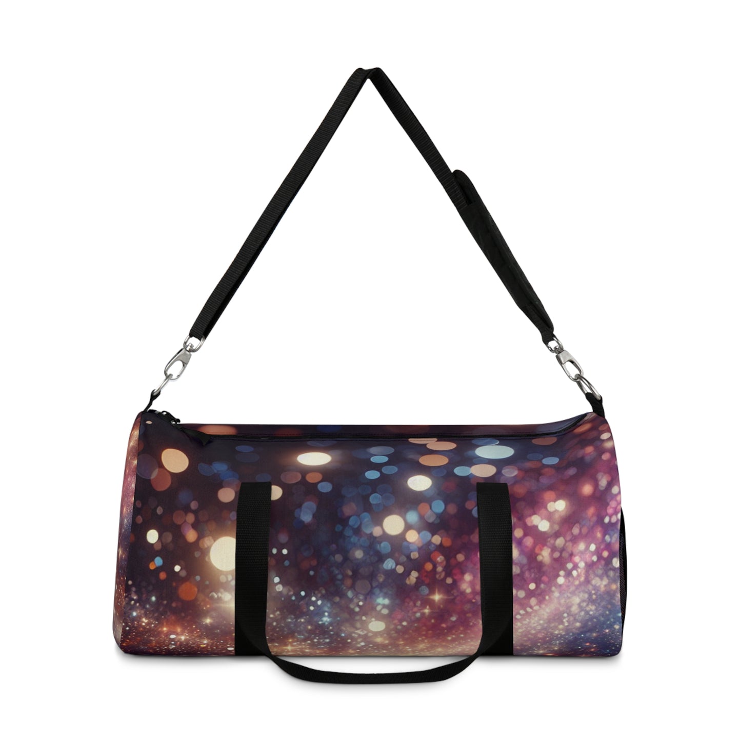 Sparkling Bokeh Duffel Bag - Stylish Travel Companion for Gym & Weekend Getaways