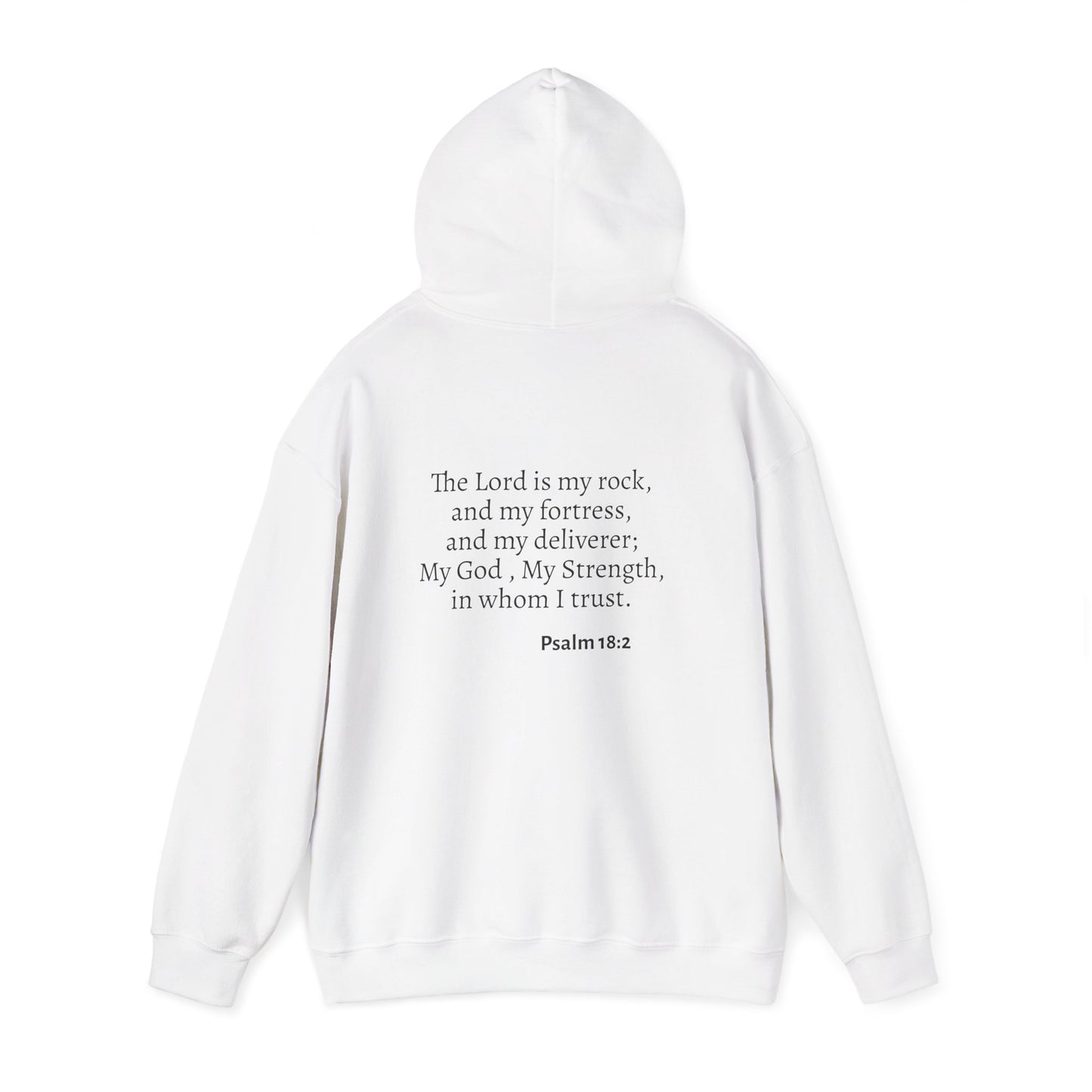 Strength Inspirational Hoodie | Meaningful Gift for Faith, Motivation, Comfort Wear, Religious Sweatshirt, Scripture Apparel