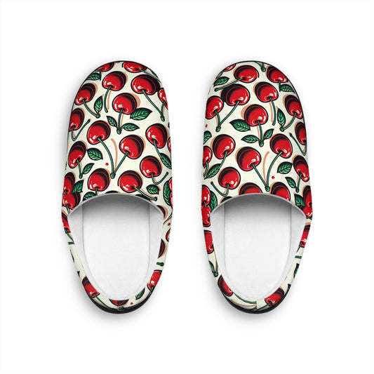 Cherry Blossom Women's Indoor Slippers - Cozy & Stylish Home Footwear