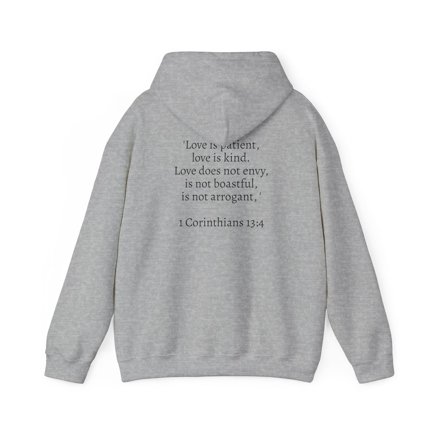 Cozy Love Hoodie, Unisex Sweatshirt, Faith-Inspired Apparel, Gift for Her, Inspirational Clothing, Christian Fashion