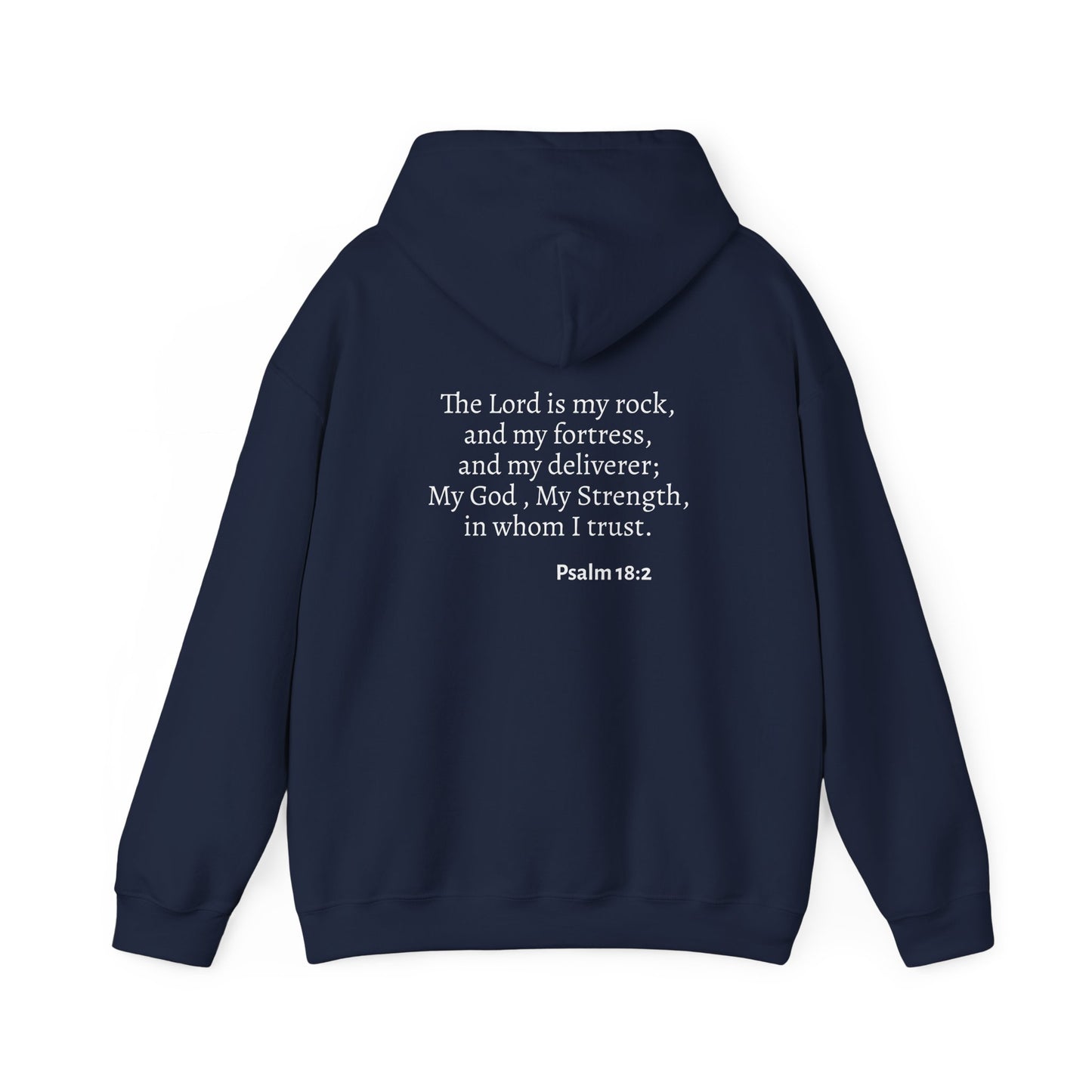 Strength Inspirational Hoodie | Meaningful Gift for Faith, Motivation, Comfort Wear, Religious Sweatshirt, Scripture Apparel