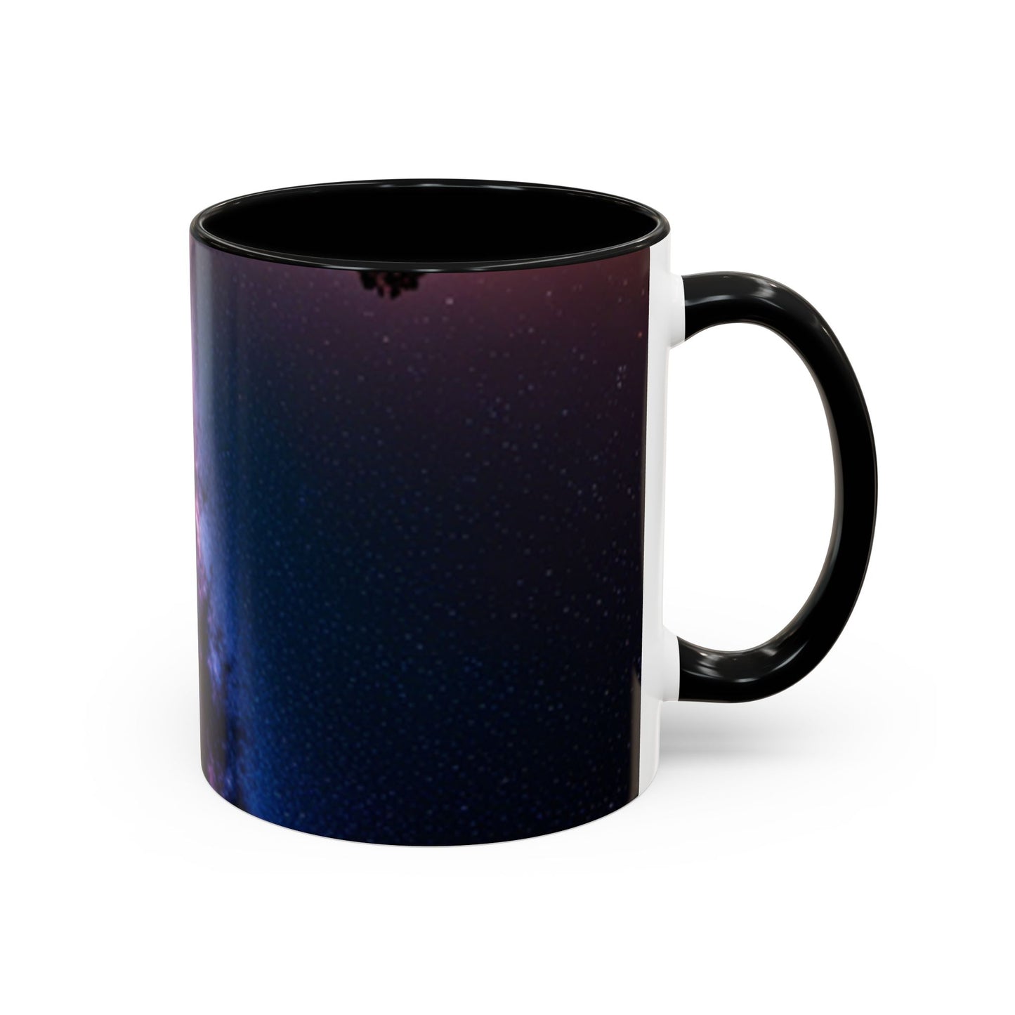 Galaxy Accent Coffee Mug | Astronomy-Inspired Ceramic | Space Lover Gift