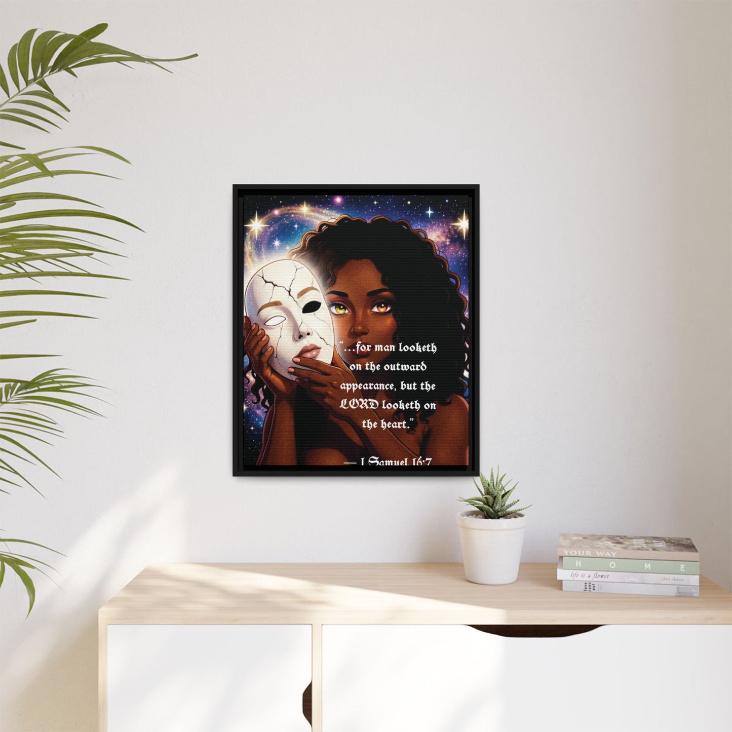 The Heart by Bleu Matte Canvas
