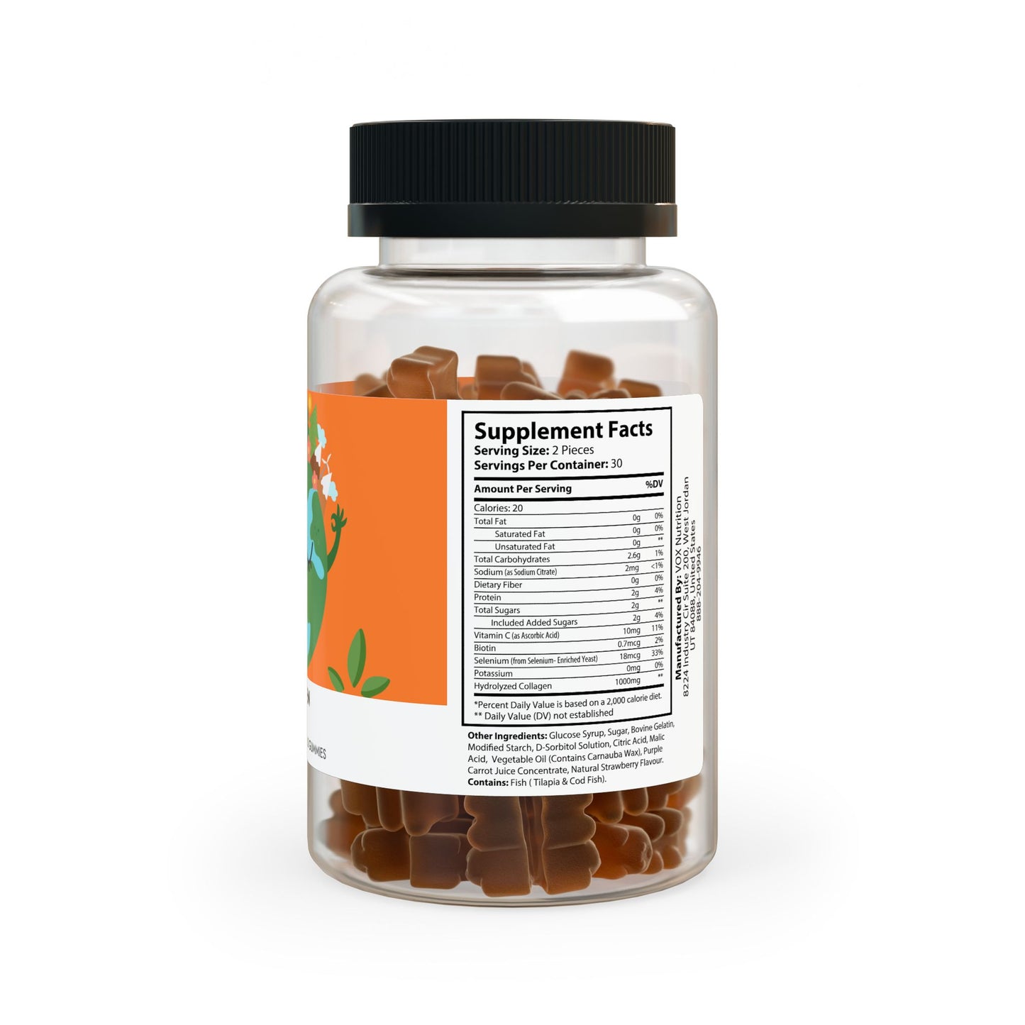 GOOD KARMA. Collagen Gummies (60 Gummies)