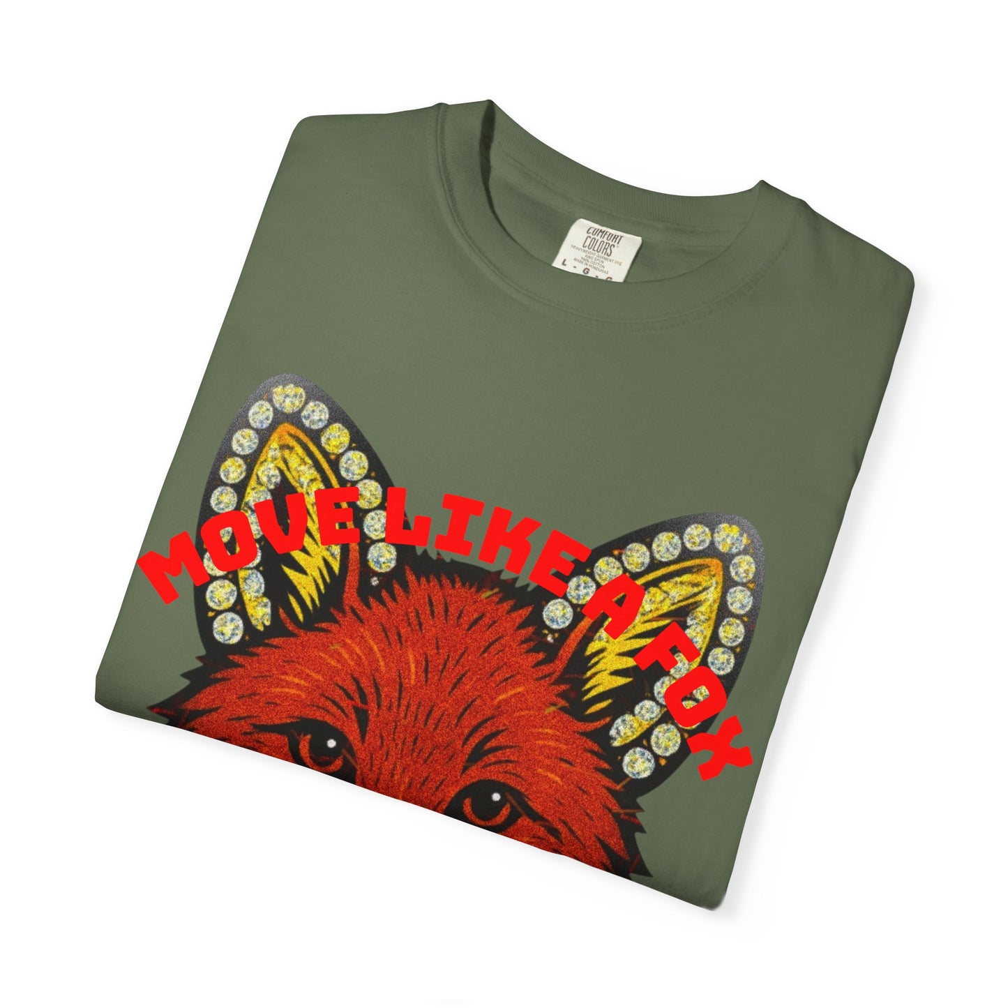 Bold Fox Graphic Unisex T-Shirt | Think Like A King | Motivational Tee, Unique Gift, Animal Lover Style, Casual Wear, Summer Essential